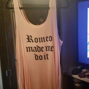 COPY - RELISTED Garage Muscle tank Pink